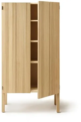 Nikari Arkitecture High Skab Olieret Egetræ