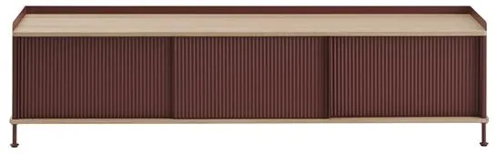 Muuto Enfold Sidebord 186x45 Eg/Deep Red